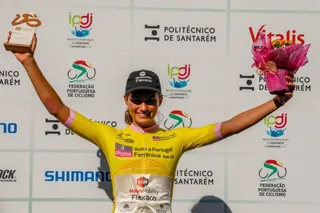 Antonie Cermanová, vencedora de la Volta a Portugal Femenina sub19 | FOTO FEDERAÇAO PORTUGUESA DE CICLISMO