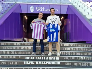 Convenio de colaboración entre el Real Valladolid y el Cabrerizos | FOTO CABRERIZOS CF