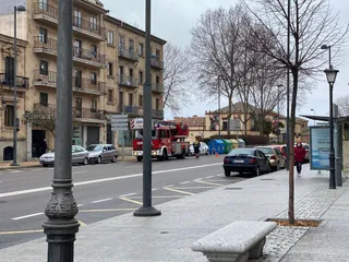 Los bomberos, en un aviso por la borrasca este sábado en Salamanca