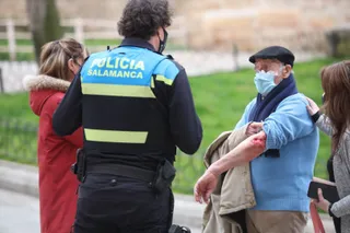Imagen de la herida del varón | Foto: S24H