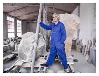 Severiano Grande en su taller | Foto: ICAL