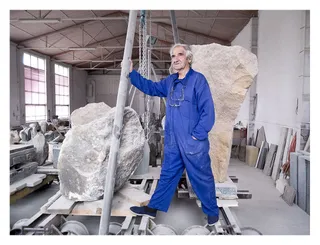 Severiano Grande en su taller | Foto: ICAL