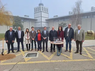 Remodelación del recinto ferial de la Diputación. Obras en el bulevar
