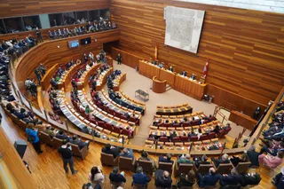 Pleno de constitución de la XI Legislatura de las Cortes de Castilla y León. Imagen archivo. ICAL