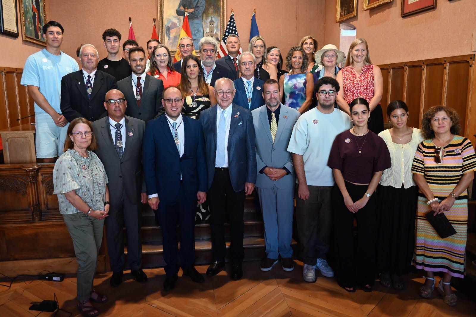 El Alcalde De Franklin Visita Ciudad Rodrigo Para Firmar La Declaraci&oacute;n De Amistad. Ayuntamiento De Ciudad Rodrigo (2)