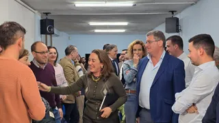 Celebración de un acto sectorial sobre agricultura en la sede provincial del PP, con la presencia de la consejera de Agricultura, Ganadería y Desarrollo Rural de la Junta de Castilla y León, María González Corral | Andrea Mateos