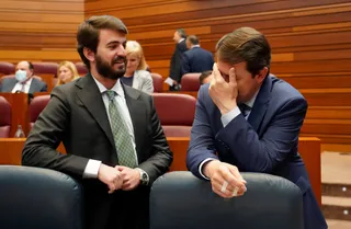 Mañueco y García Gallardo Foto ICAL