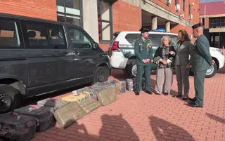 Una actuación de la Guardia Civil de Salamanca permite incautar 330 kilogramos de hachís