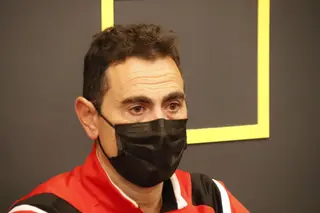 Dani Mori, en una comparecencia de prensa / FOTO SALAMANCA24HORAS.COM