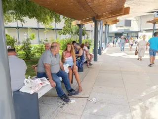 La sombra ha estado muy cotizada durante toda la jornada de este viernes. 