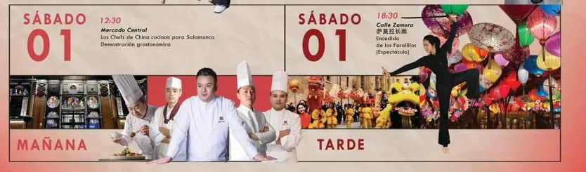 Año Nuevo Chino, programación en Salamanca del sábado, 1 de febero