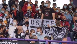Aficionados de Unionistas en Valladolid / FOTO SALAMANCA24HORAS.COM