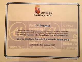 Premio regional para el Colegio Sagrado Corazón
