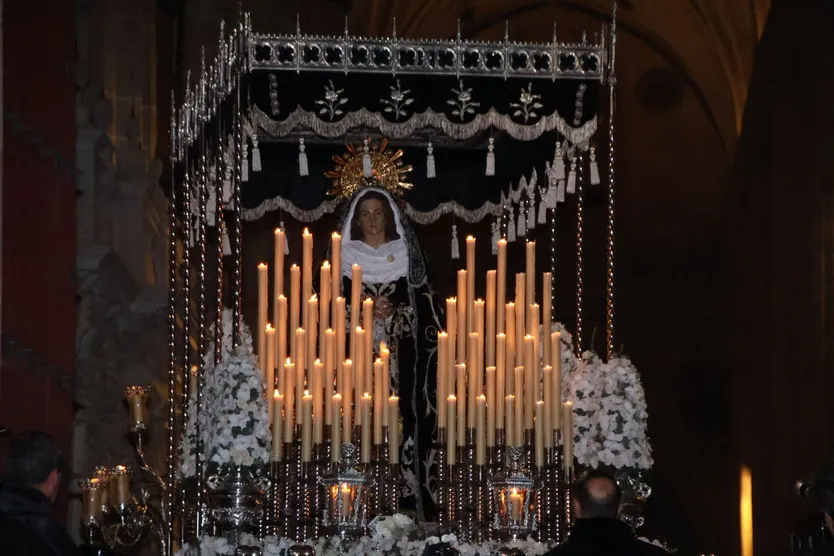 Procesión de la Hermandad de la Virgen de la Soledad