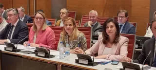 Esther del Brío, Piedad Sánchez y Arenales Serrano.