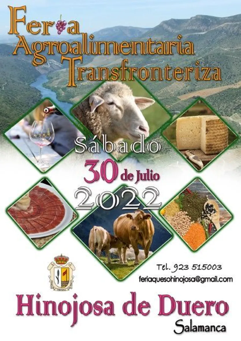 Cartel Feria Agroalimentaria Hinojosa de Duero