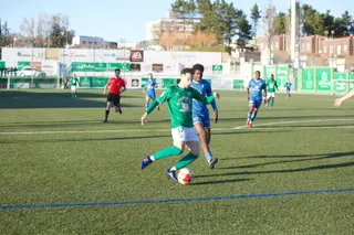Dani Sánchez, ante el Villaralbo | FOTO CD GUIJUELO