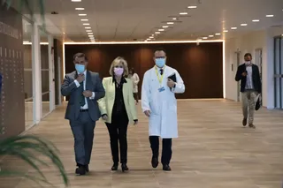 Verónica Casado la primera reunión de la Fundación del Instituto Investigación Biomédica de Salamanca (FIBSAL)