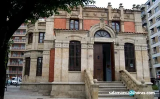 La biblioteca municipal Gabriel y Galán. Foto de archivo