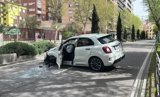 Accidente de tráfico en el Paseo de Carmelitas