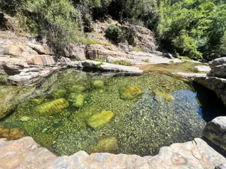 Pozas en el parque de Las Batuecas. Foto de archivo