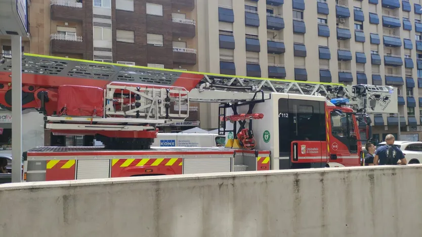 Incendio de cocina en Avda Portugal (1)
