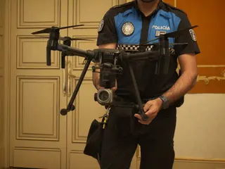 Un dron controlará los vertidos ilegales de escombros en Salamanca