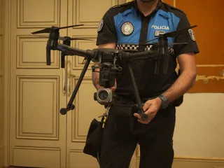 Un dron controlará los vertidos ilegales de escombros en Salamanca