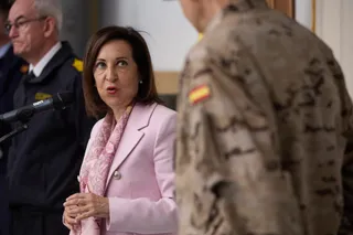 La ministra de Defensa, Margarita Robles. - Jesús Hellín - Europa Press