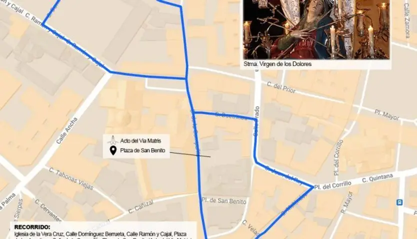 Recorrido Vía Matris 2025