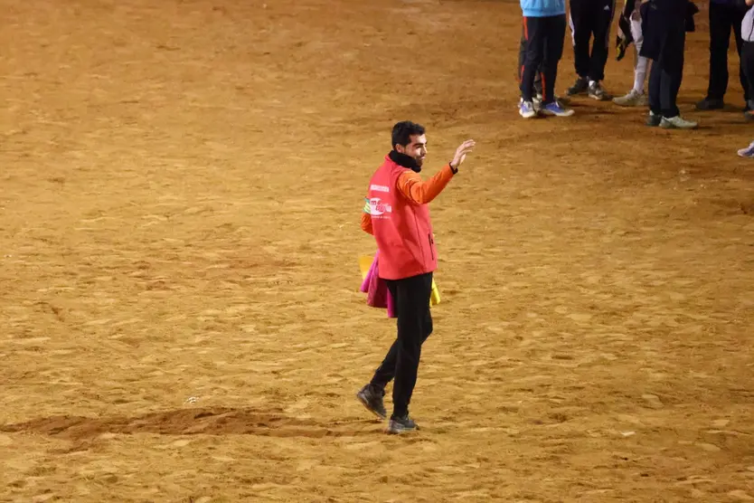 El director de lidia Pérez Pinto recogiendo una gran ovación por su trabajo realizado durante el carnaval 