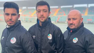 Cuerpo técnico del Salamanca CF UDS B | FOTO SALAMANCA CF UDS