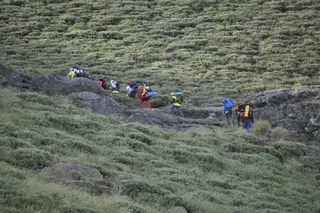 Finaliza la primera jornada de la nueva batida para encontrar a José Antonio Martínez - Asociación Subiendo Montañas