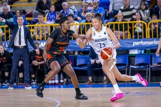 Alexis Prince, jugadora del Perfumerías Avenida. Foto @CBAvenida