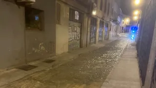 Calle Hovohambre anegada de agua | S24H