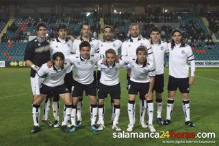Once inicial de la Unión Deportiva Salamanca en Segunda B | FOTO SALAMANCA24HORAS.COM