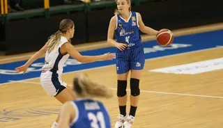 Samuelson, en el partido ante Gernika | FOTO SALAMANCA24HORAS.COM