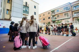 Vuelta al cole en Ciudad Rodrigo. Foto ICAL