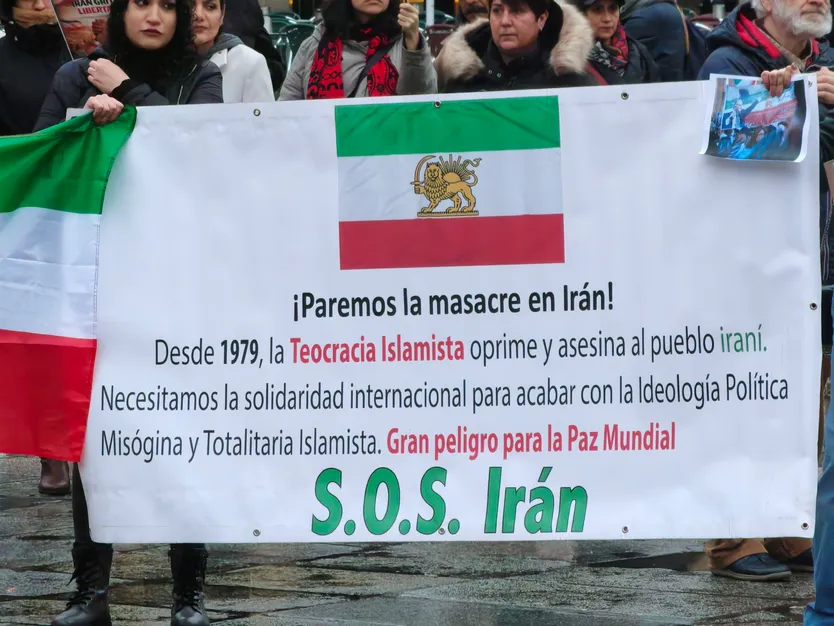 El pueblo iraní alza la voz en Salamanca por la libertad y la democracia