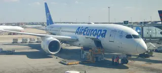 Avión de Air Europa en Barajas