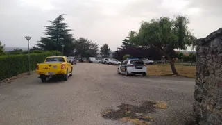 Efectivos de la Guardia Civil, de Protección Civil y del 112, en la residencia Cielo de Las Arribes, en Masueco | Salamanca 24 Horas