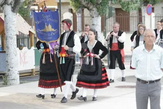 Festival de folklore en Villamayor de Armuña