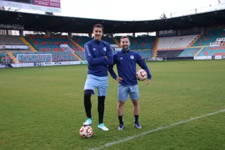 Carlos Parra y Villapalos, nuevos fichajes del Salamanca CF UDS