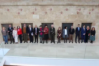 Homenaje a los directores de Cursos Internacionales de los 60 años