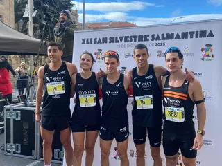 Pablo Sánchez y Gema Martín Borgas, ganadores de la San Silvestre 2025 | 