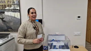 La edil de Comercio de Ciudad Rodrigo, Paola Muñoz