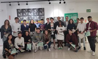 Ganadores del certamen 'Jóvenes Creadores'