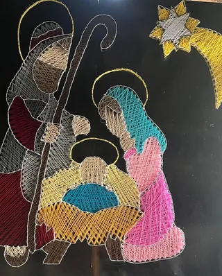 Belen Yecla de Yeltes con hilos