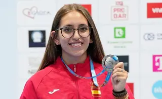 Gloria Sánchez, medalla de plata