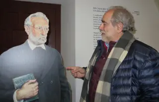 José Luis Andavert en la Casa Museo Unamuno (foto de J. Alencar) 1200x772